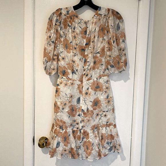 Rebecca Taylor Amelie Fleur Wrap Dress - Picture 6 of 9